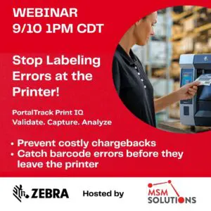 Webinar on PortalTrack PrintIQ