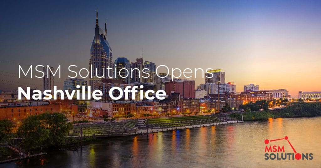 MSM Solutions Opens Nashville Office for RFID and Barcode Solutions